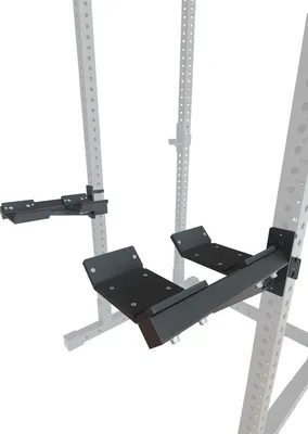 Produktbild von ATLETICA Kurzhantel Halterung Set | Für eine einfache Entnahme von Kurzhanteln am Rack | quer oder längst am Rack nutzbar