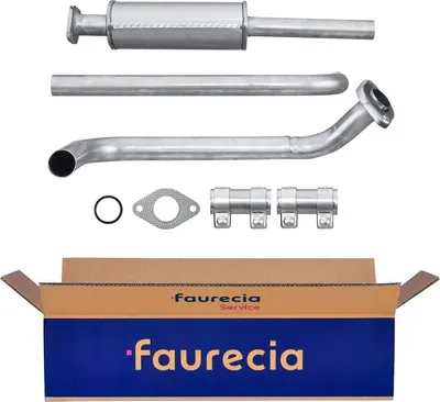 Image de Silencieux avant FAURECIA Expertise aprèspour NISSAN MICRA