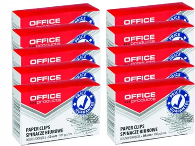 Obrázek produktu pro Office Products Kulaté kancelářské sponky 50 mm 1000 ks