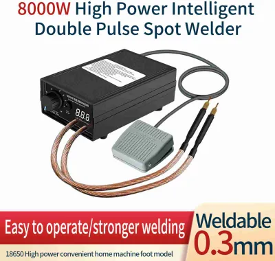Obrázok produktu pre Vysoko výkonné bodové zváračky 8000W Inteligentné ovládanie výstupu Digitálny displej Bodové zváračky