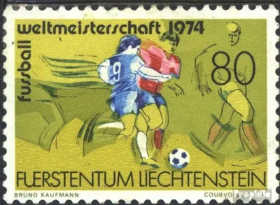 Produktbild von Briefmarken Liechtenstein 1974 Mi 606 (kompl.Ausg.) postfrisch Fussball-WM