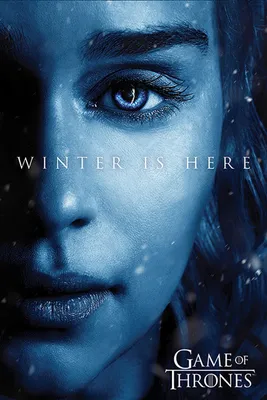Image de Game of Thrones - L'hiver est là - Daenerys - Poster - Taille 61x91,5