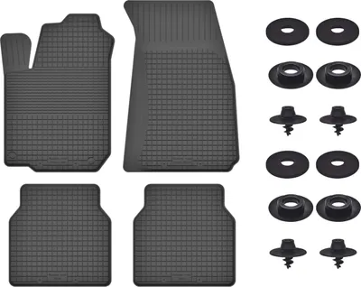 Produktbild von Gummimatten Mit Stoppern Für: Renault Koleos Ii (2016-) Schwarz Set