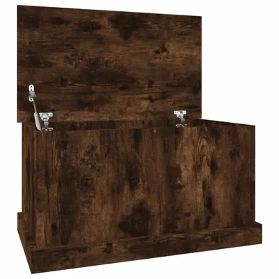 Produktbild von vidaXL Truhe Räuchereiche 70x40x38 cm Holzwerkstoff