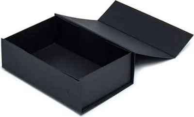 Obrázek produktu pro Magnetická dárková krabička 200 x 130 x 60 mm, černá