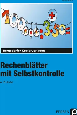 Produktbild von Rechenblätter mit Selbstkontrolle - 4. Klasse