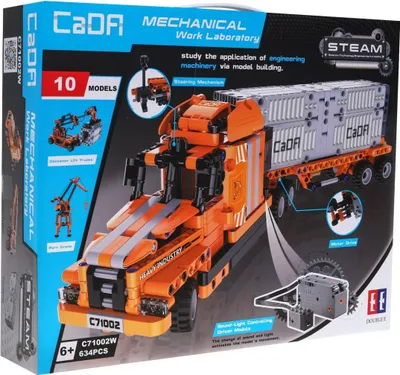 Image de Bricks Port Engineering Simulator 10 véhicules 634 pièces EE