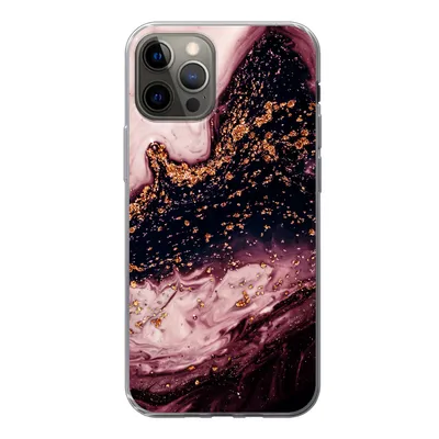 Produktbild von MuchoWow® Handyhülle Schutzhülle Hülle für iPhone 13 Pro Marmor - Natursteine - Mineralien Silikon Softcase Handy Hülle - Handy-Tasche