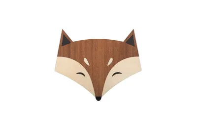 Zdjęcie produktu dla BeWooden Dekoracja ścienna lis Eliska