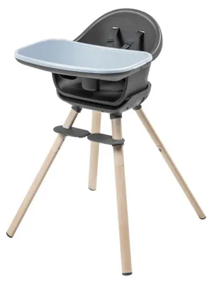 Image de chaise haute évolutive 8 en 1 pour bébé, chaise haute/rehausseur/tabouret/bureau, de 6 mois à 5 ans, Beyond Graphit