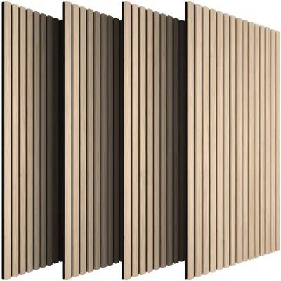 Obrázek produktu pro Akustické panely Sonic Wall s efektem dřeva - světlý dub, sada 4 kusů