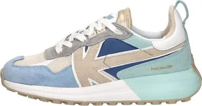 Image de Kaotiko Detroit Sneakers Laag - licht blauw - Maat 40