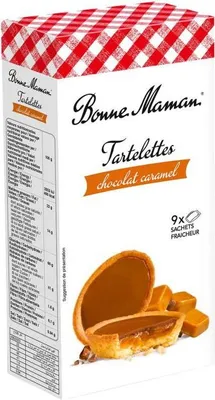 Produktbild von Bonne Maman Tartelettes chocolat caramel 135g