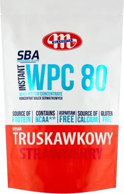 Zdjęcie produktu dla Mlekovita Koncentrat białka serwatkowego truskawkowy 700 g