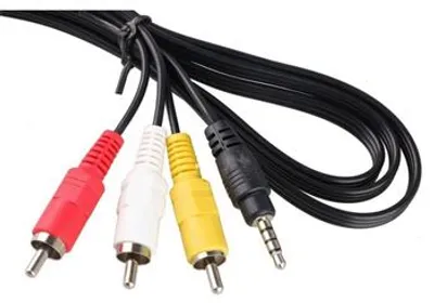 Produktbild von Audio-/Video-Kabel, 1x Klinkenstecker - 3x Cinch, 1,5 Meter