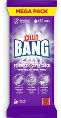 Produktbild von 019885 Cillit Bang Universal-Reinigungstücher 80 Stück.