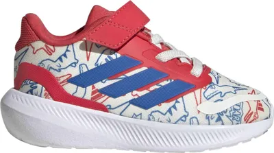 Productafbeelding van Adidas sneakers, model JP6168, in de kleurencombinatie OWHITE/BROYAL/SELURE, maat 24