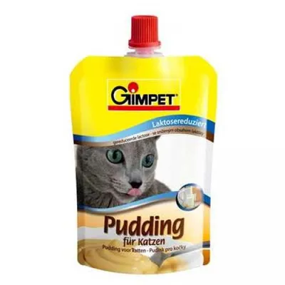 Produktbild von Gimcat Pudding classic, Leckerli, Katze, Universal, Milch, 150 g