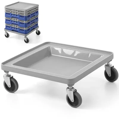 Produktbild von CAMBRO Camrack Geschirrspülerkorbwagen 50x50cm - grau