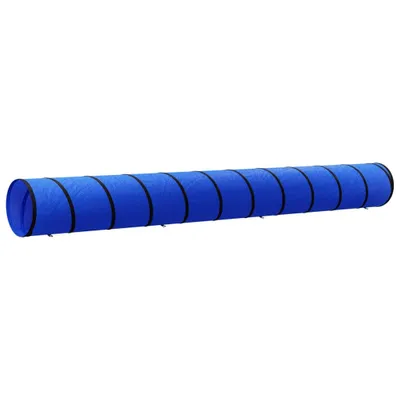 Produktbild von Hundetunnel Blau Ø 55x500 cm Polyester