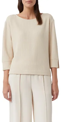 Productafbeelding van Comma dames sweatshirt, model 2168312, kleur bruin, maat 42