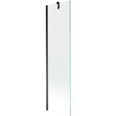 Image de Mexen Next Pare-baignoire 1 vantail 50 x 150 cm, transparent, noir - 895-050-000-00-00-70