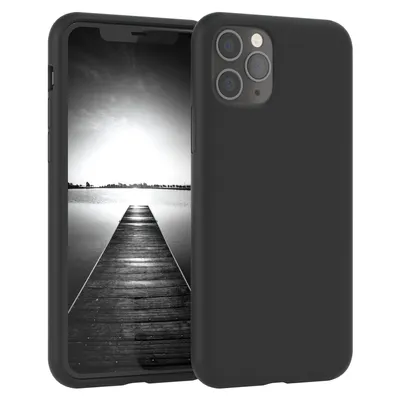 Produktbild von EAZY CASE Silikonhülle für Huawei P Smart (2020) Silikon Backcover Schutz in Schwarz