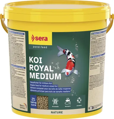 Produktbild von Sera Koifutter Royal Medium für mittelgroße Koi 21 L