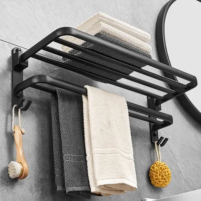 Produktbild von Omgoods – Handtuchhalter für das Badezimmer – Selbstklebender Handtuchhaken aus SUS304