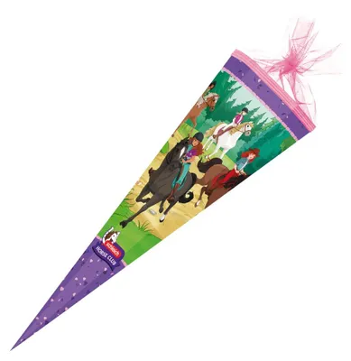 Produktbild von Nestler Schultüte schleich Horse Club 85cm mit Tüllverschluss