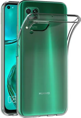 Produktbild von Conie Silikon Schutzhülle für Huawei P40 Lite Tasche klar Case Cover Bumper Hülle durchsichtig in transparent