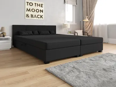 Produktbild von Doppelbett 160x200 LOCIKA DOUBLE 2 - grau
