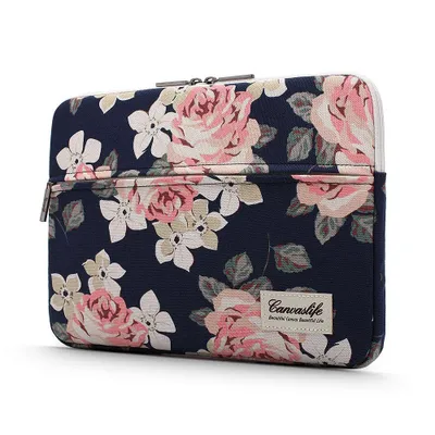 Immagine prodotto di Canvaslife Sleeve Laptop 13-14 Navy Rose