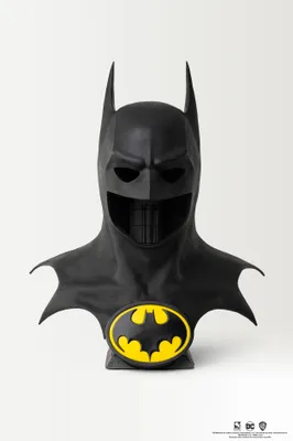 Zdjęcie produktu dla Pure Arts Batman 1989 Replika 1/1 Maska Batmana 55 cm