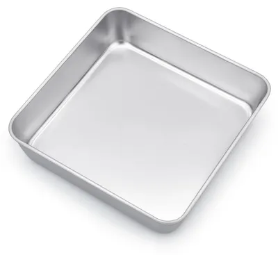 Immagine prodotto di Solidchoice - Teglia quadrata in acciaio inossidabile per brownies e lasagne