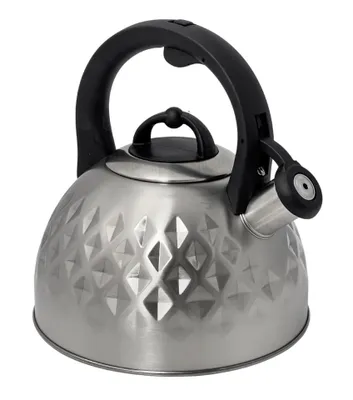 Produktbild von Edelstahl Flötenkessel Teekessel Wasserkessel Wasserkocher Pfeifkessel 2,5L