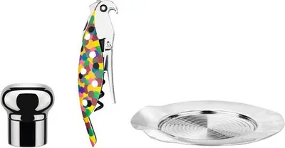 Immagine prodotto di Alessi Wine Gift Parrot Set (Art.-Nr. GAM32SET, EAN 8003299479771)