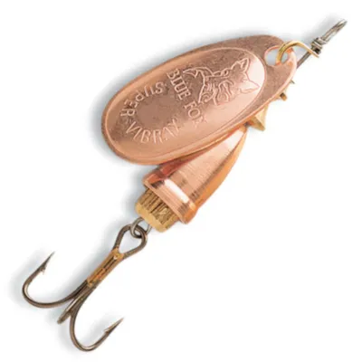 Produktbild von Blue Fox kupferfarben Vibrax Spinner - Spinnköder, Größe/Gewicht:Gr. 0 / 3g