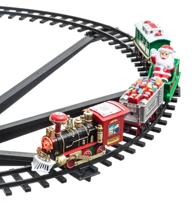 Immagine prodotto di Trenino Natalizio Ø 89 cm per Albero di Natale con Luci