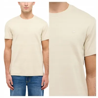 Produktbild von Mustang | Allen Herren-T-Shirt Beige Overcast Classic XL