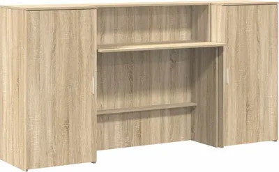 Zdjęcie produktu dla vidaXL Lada recepcyjna dąb sonoma 200x50x103,5 cm materiał drewnopochodny