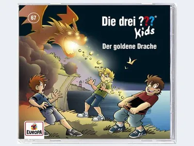 Produktbild von CD Die drei ??? Kids 67 Der Goldene Drache
