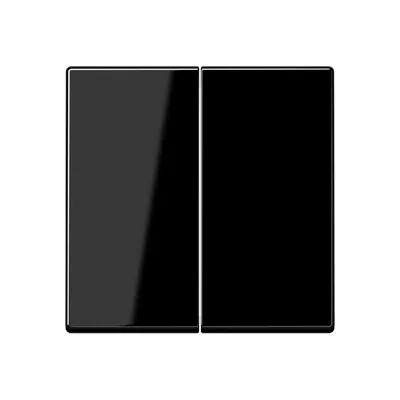Produktbild von Jung Wippe für KNX Taster 2fach, Duroplast, Serie A, schwarz A102SW