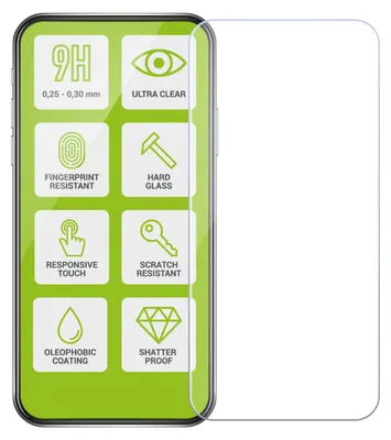 Image de 2 films de protection en verre trempé 2.5D H9 pour Doogee X95 Pro - Protection renforcée - Neuf