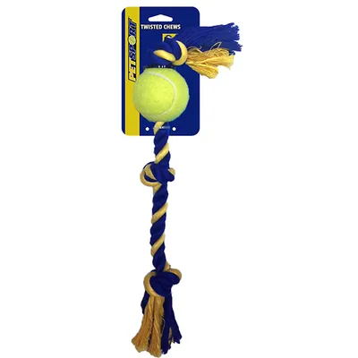 Produktbild von PETSPORT Medium-3-Knotenseil mit Ball