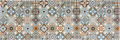 Produktbild von andiamo Läufer Marrakesch blau-grau 50 cm x 150 cm