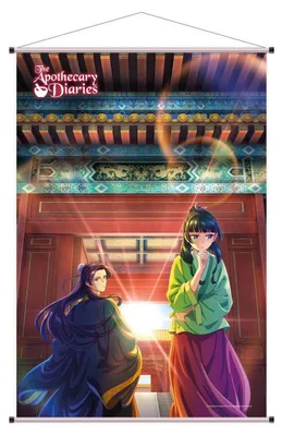 Produktbild von Die Tagebücher der Apothekerin Wandrolle 01 Maomao & Jinshi 60 x 90 cm