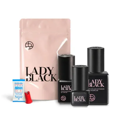 Obrázek produktu pro Lepidlo na řasy Lady Black 10 ml Sky BMTLAB – prodlužování řas