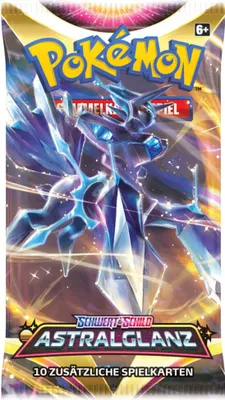 Produktbild von Pokémon SWSH10 Schwert und Schild Astralglanz - Einzelbooster - deutsch