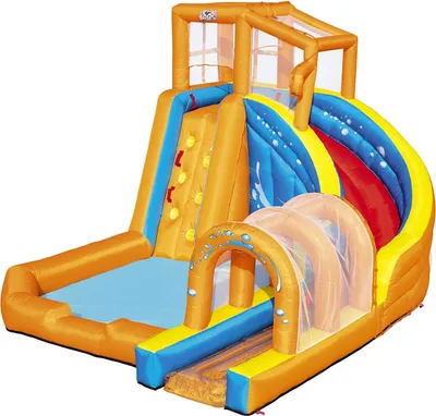 Image de Parc aquatique Bestway Huricane Tunnel Blast Mega Park 420x320x260 cm